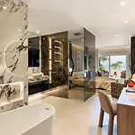 Vacation Marbella I The Signature Penthouse, Flat In Estepona, Sea View, Sauna, Communal And Indoor Pool, Gym, Private Heated Jacuzzi, Cutting-edge Amenities, High-end Renovation