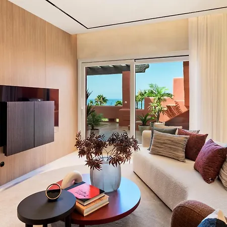 Vacation Marbella I The Signature Penthouse, Flat In Estepona, Sea View, Sauna, Communal And Indoor Pool, Gym, Private Heated Jacuzzi, Cutting-edge Amenities, High-end Renovation